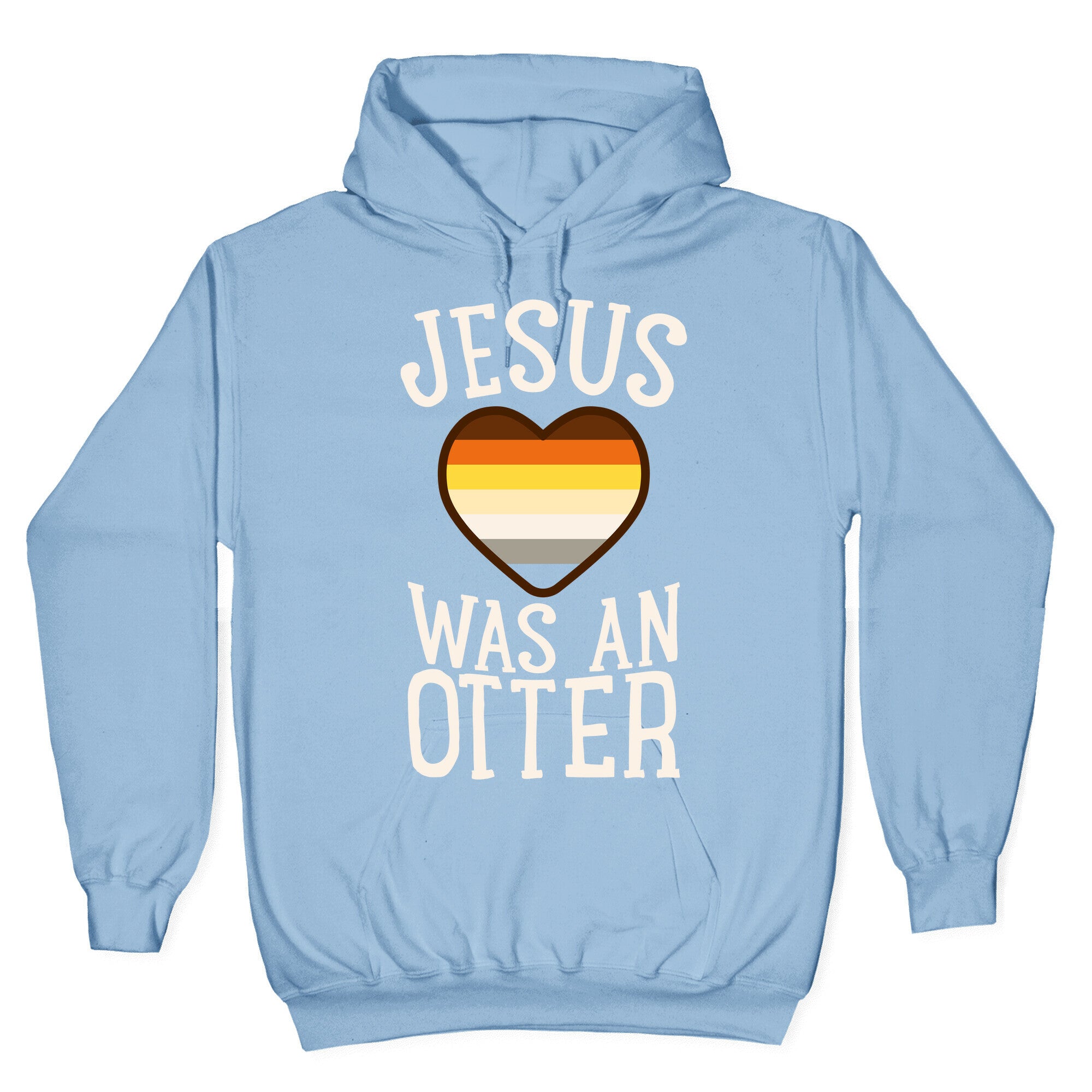 Jesus Was An Otter Hoodie